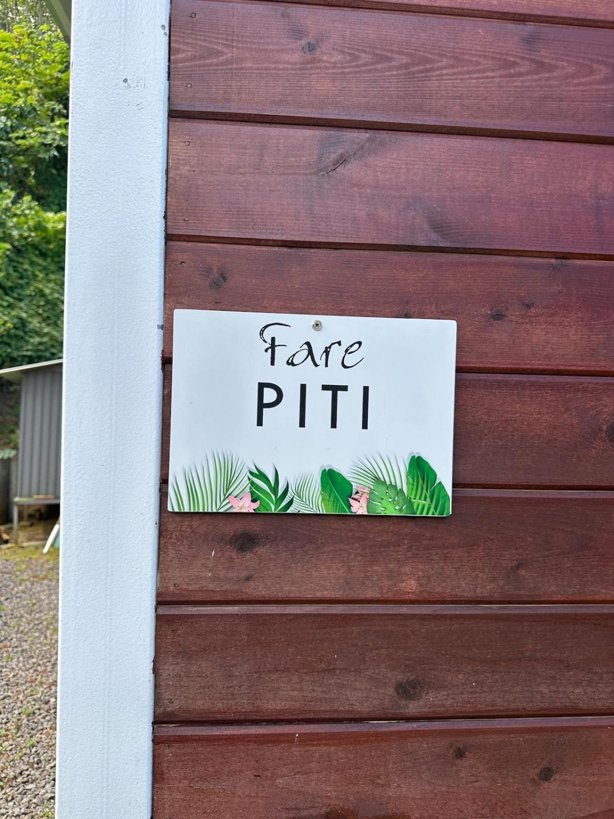 Fare Juanita Piti Leilighet Opoa Eksteriør bilde